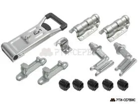 Запор штанговый Ø22 Zn ручка Push Light - фото 1