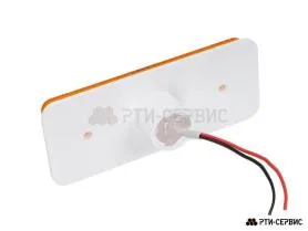 Фонарь габаритный 4-ех диодный LED н\о (жёлтый)