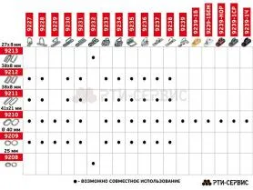 Скоба бортовая, прямоугольная, 36х25 мм, Zn (цинк), 50 шт. - фото 1
